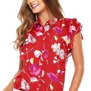 Banana Republic Dillon Shirt in Red